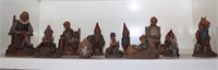 13pc Tom Clark/Carin Gnomes; Lance, Floyd,