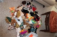 Group of approx 50 TY Beanie Babies