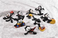 Bag of Felix The Cat Toy Figurines