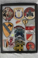 Flat of Military Patches