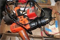 B&D Electric Drill--Misc Tools