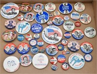 Lot of 50 Political Buttons