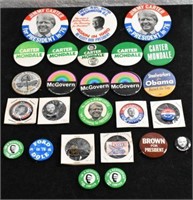 Lot of 26 Political Pins