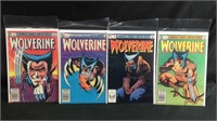 Marvel comics wolverine 1, 2, 3 and 4