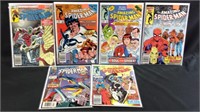 6 marvel comics The amazing Spiderman