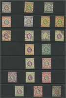 Hong Kong 1903-1911 Stamp Collection