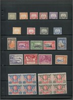 Hong Kong George V and Postage Due Stamp Collectio