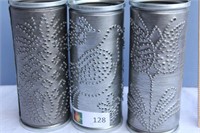 Punched Tin Candle Surrounds