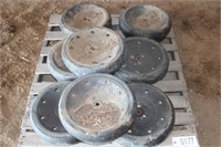 Pallet of CIH 1255 Packer Wheels