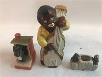 LOT OF 3 PORCELAIN FIGURINES UP TO 4-3/4"