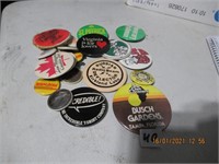 Lot of Button Pin Backs
