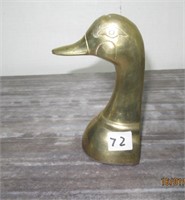 6" Brass Duck Head