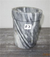 Vintage Marble Container 6" x 5"