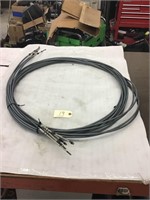 Used set of 4, Universal Control Cables
