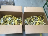 2 Boxes of Contruction String Lights