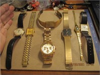 Misc. Lot of Watches-7 ct.-Pulsar,Helbros,Wittnaur