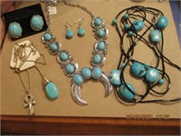 Misc. Lot of Turquoise Jewelry