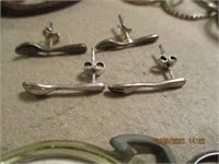 925 Forks & Spoons Earrings-2 pr.-2.8 g