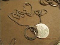 925 Necklace & Charm Set-10.2 g