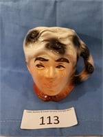 1950's Davy Crocket Ceramic Coffee Mug