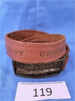 1950's Tophand Togs Davy Crockett Belt & Buckle