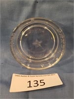 Commemorative Glass Disc Texas Centennial 1936