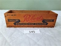 Roberts American Cheese Wood Storage Box 2lb