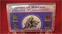 American Heritage WWII Coin Collection Set