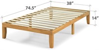 Zinus Frame 14 Inch Platform Bed, Twin