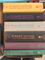 Harry Potter book series 2-7--book 1 missing