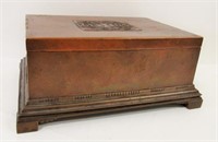 C.1916 Art Deco Georg Jensen Copper Cigar Box