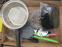 utensils and pan