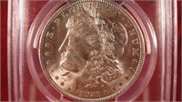 1921 PCGS Graded MS-63 Morgan Silver Dollar