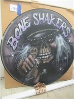 Bone shakers hanging sign & IT poster