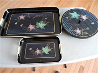 Lacquered Tray Set