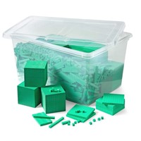 Green Foam Base Ten Blocks Kit For Kids Ages 8-11