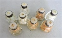 Mother Of Pearl Sterling Silver Top Shakers
