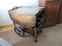 Vintage Tea Wagon W/ Serving Tray
