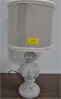 COMPOSITE TABLE LAMP WITH SHADE - 22"
