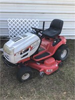 Huskee 50” riding mower see description