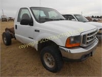 2001 Ford F350 cab & chassis, 6.0 diesel,