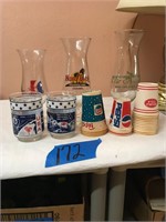 Double Cola, Pepsi Paper Cups, Apollo 13 Glasses