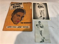 LOT OF 3 JOE LEWIS COLLECTIBLES