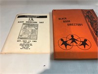 CHICAGO DIRECTORY 1970 & AUCTION CATALOG