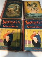 LOT OF 4 CHILDREN'S BOOKS INCL. "MOTHER GOOSE"