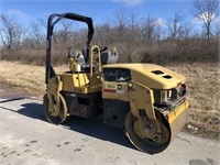 2009 CAT C334E 51" Double Drum Roller