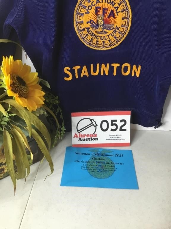 Staunton FFA Alumni Benefit Auction