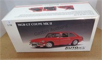 MGB GT coupe MK2 1/18 scale diecast
