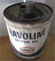 Vavoline Motor Oil tin
