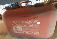 Evinude fuel tank 6 gal. metal